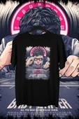 playbackmoda Akiki Tasarım, Baby Driver Fan Dizayn, Film Afişi Tasarım, Siyah Oversize Tişört, M Beden thumbnail 1