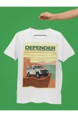 playbackmoda LAND ROVER , DEFENDER , SERİES , BASKILI TİŞÖRT - 1