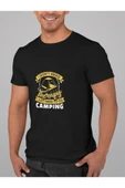 playbackmoda Owersize I Need Camping Yazı Tasarım Baskılı Tişört - 2