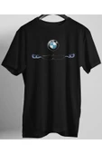 playbackmoda Owersize Tasarım Tuning Bmw Silüet Baskılı Tişört thumbnail 1
