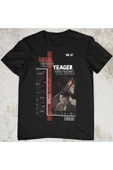 playbackmoda Akiki Tasarım, Eren Yeager, Anime - Manga, Siyah Oversize Tişört, Xl Beden - 1