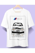 playbackmoda Owersize Tasarım Bmw Desen Baskılı Tişört - 1