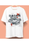 playbackmoda Owersize Tasarım Tuning Japon Araba Baskılı Tişört thumbnail 1
