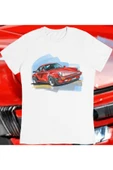 playbackmoda Owersize Porsche Tasarım Baskılı Tişört thumbnail 1