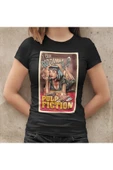 playbackmoda Owersize Film Afiş Pulp Fıctıontasarım Baskılı Tişört thumbnail 2