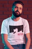 playbackmoda Owersize Film Afiş Inceptıon Tasarım Baskılı Tişört thumbnail 1