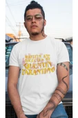 playbackmoda Owersize Quentin Tarantino Yazı Baskılı Tişört thumbnail 2
