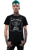 playbackmoda Oversize Rock Gurup Black Sabbath Jd Tasarım Baskılı Tişört thumbnail 2