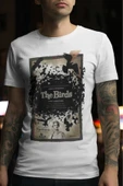 playbackmoda Owersize Film Afiş The Bırds Tasarım Baskılı Tişört thumbnail 2