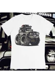 playbackmoda Owersize Offroad Toyota Land Cruiser Tasarım Baskılı Tişört thumbnail 1