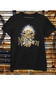 playbackmoda Owersize Tasarım Rock Poster Iron Maıden Baskılı Tişört thumbnail 1