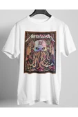 playbackmoda Owersize Tasarım Rock Poster Metallica Baskılı Tişört thumbnail 1