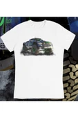 playbackmoda Owersize Offroad Monster Truck Tasarım Baskılı Tişört thumbnail 1