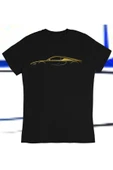 playbackmoda Owersize Sports Car Silüet Tasarım Baskılı Tişört thumbnail 1