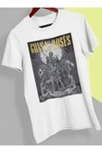 playbackmoda Owersize Tasarım Rock Poster Guns And Roses Baskılı Tişört thumbnail 1
