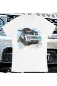 playbackmoda Owersize Offroad Land Rover Discovery Tasarım Baskılı Tişört thumbnail 1