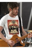 playbackmoda Owersize Tasarım Rock Poster Black Sabath Baskılı Tişört thumbnail 2