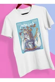 playbackmoda Owersize Tasarım Rock Poster Metallica Baskılı Tişört thumbnail 1
