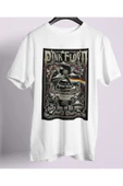 playbackmoda Owersize Tasarım Rock Poster Pınk Floyd Baskılı Tişört thumbnail 1