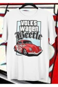 playbackmoda Owersize Volkswagen Beetle Tasarım Baskılı Tişört thumbnail 1