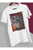 playbackmoda Owersize Tasarım Rock Poster Metallica Baskılı Tişört thumbnail 1