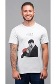 playbackmoda Owersize Film Afiş Leon Tasarım Baskılı Tişört thumbnail 2