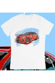 playbackmoda Owersize Sports Car Tasarım Baskılı Tişört thumbnail 1