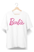 playbackmoda Oversize Renkli Barbie Yazılı Baskılı Tişört thumbnail 1