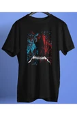 playbackmoda Owersize Tasarım Rock Poster Metallica Baskılı Tişört thumbnail 1