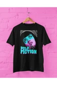 playbackmoda Owersize Tasarım Film Afiş Pulp Fıctıonbaskılı Tişört thumbnail 1