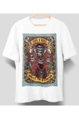 playbackmoda Owersize Tasarım Rock Poster Guns And Roses Baskılı Tişört thumbnail 1