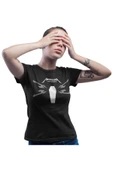 playbackmoda Oversize Rock Gurup Metallica Tasarım(2) Baskılı Oversize Tişört thumbnail 2