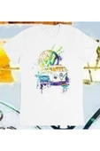 playbackmoda Owersize Volkswagen T1 Tasarım Baskılı Tişört thumbnail 1
