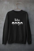 playbackmoda Akiki Tasarım - The Beatles, Siyah Sweatshirt, Ak10203 thumbnail 1