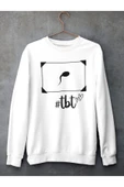 playbackmoda Akiki Tasarım - En Eski Fotoğrafım #tbt, Beyaz Sweatshirt, Ak10199 thumbnail 1