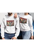 playbackmoda Akiki Tasarım - Guns N'roses  Beyaz Sweatshirt Ak10181 thumbnail 2