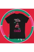 playbackmoda Owersize Squid Game Tasarım Baskılı Tshirt thumbnail 1