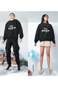 playbackmoda Akiki Tasarım - The Beatles, Siyah Sweatshirt, Ak10203 thumbnail 2