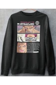 playbackmoda Akiki Tasarım, Charlotte Katakuri, Anime - Manga, Siyah Sweatshirt, M Beden - 1