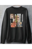 playbackmoda Akiki Tasarım, Armin Arlert, Anime - Manga, Siyah Sweatshirt, L Beden thumbnail 1