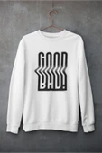 playbackmoda Akiki Tasarım Dual Yazı - Good-bad Sweatshirt thumbnail 1