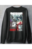 playbackmoda Akiki Tasarım, Berserk, Anime - Manga, Siyah Sweatshirt, M Beden thumbnail 1
