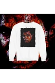playbackmoda Akiki Tasarım Muhammed Ali Impossible Is Nothing Typeart Dijital Sanat Sweatshirt - 1