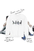 playbackmoda Akiki Tasarım Queen Grubu Benzersiz Ilüstrasyon 3 Sweatshirt thumbnail 1