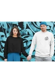 playbackmoda Akiki Tasarım - Love Inside Beyaz Sweatshirt Ak10186 - 2