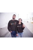 playbackmoda Akiki Tasarım Grafitti Rengarenk Ilüstrasyon Sweatshirt - 2