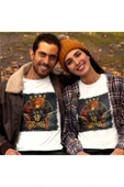 playbackmoda Akiki Tasarım - Eşsiz Guns N'roses Özel Poster Çalışması, Beyaz Sweatshirt, Ak10211 - 2