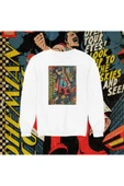 playbackmoda Akiki Tasarım Queen Bohemian Rhapsody Vintage Ilüstrasyon Sweatshirt thumbnail 1