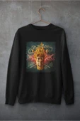 playbackmoda Akiki Tasarım - Eşsiz Metallica, James Hetfield Özel Çalışma, Siyah Sweatshirt, Ak10210 - 1