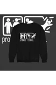 playbackmoda Akiki Tasarım Sorun Çözüldü Problem Solved Sweatshirt thumbnail 1